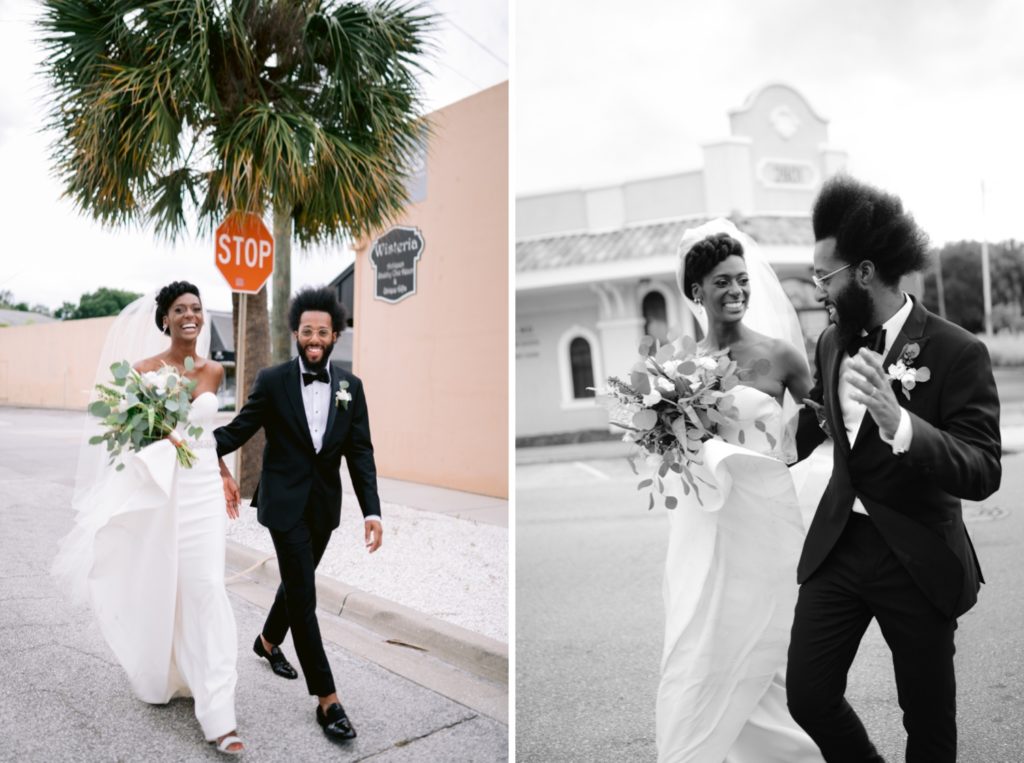 Editorial style wedding photography in Tampa, Florida
