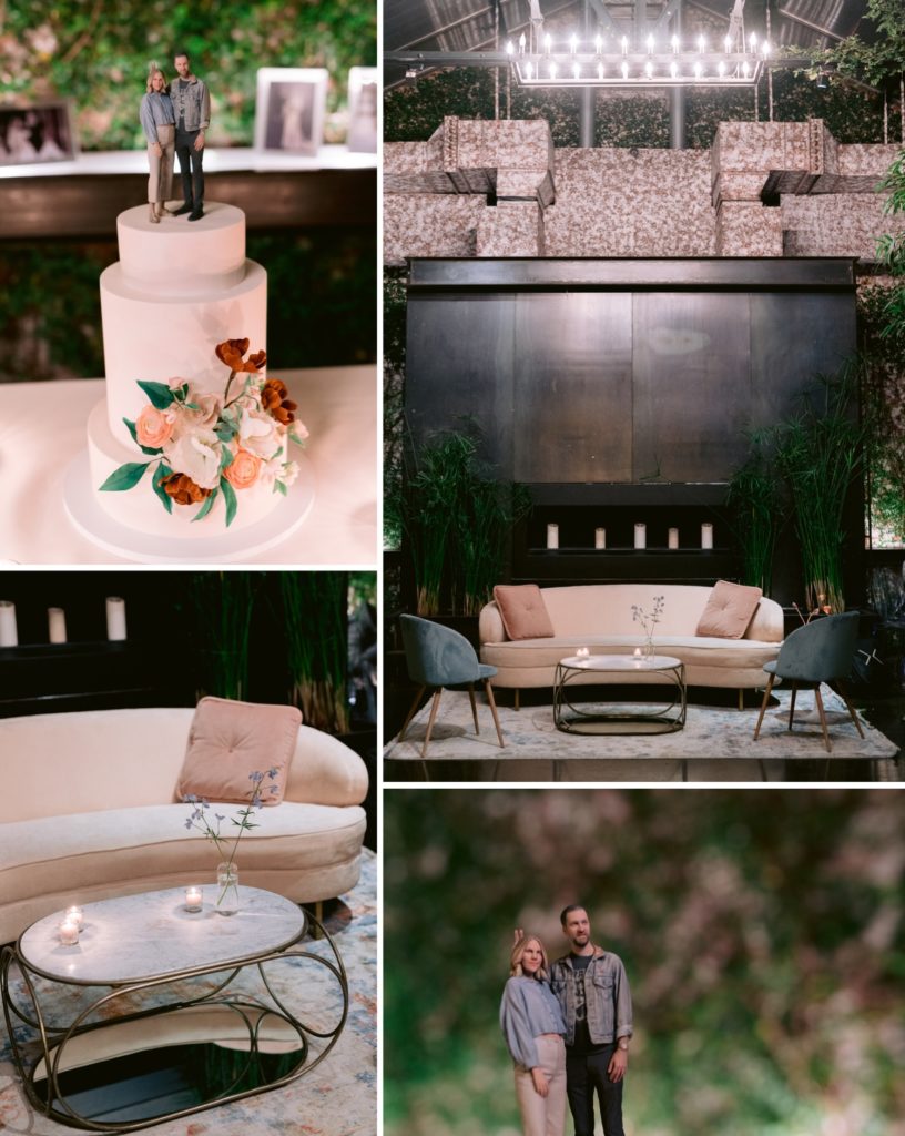 Details and setup for a wedding at The Foundry