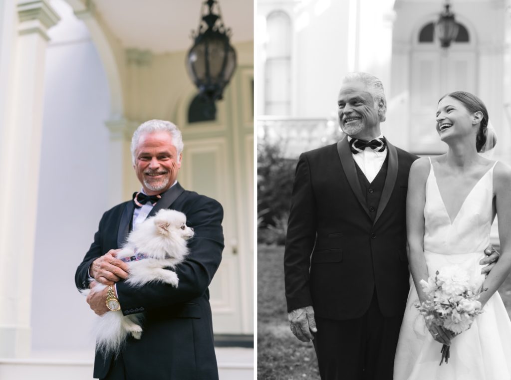 Family photos for wedding at A Private Estate in Germantown, New York