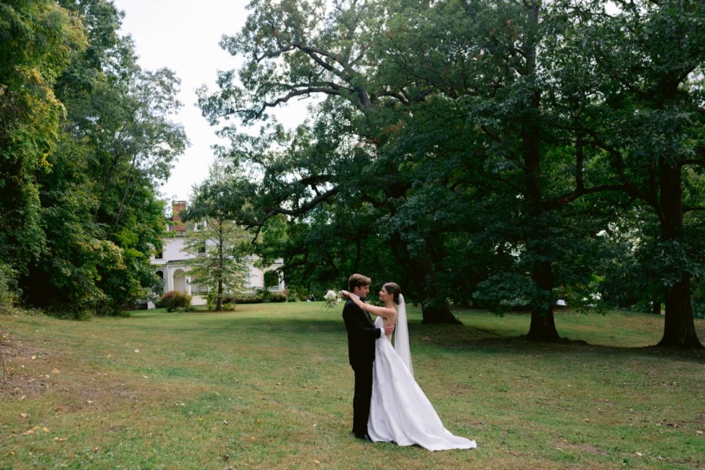 Couple portraits for A Private Estate Wedding in Germantown, New York