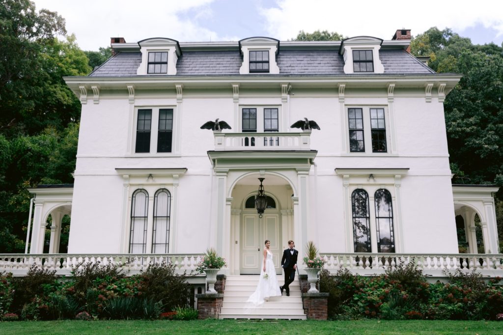Couple portraits for A Private Estate Wedding in Germantown, New York