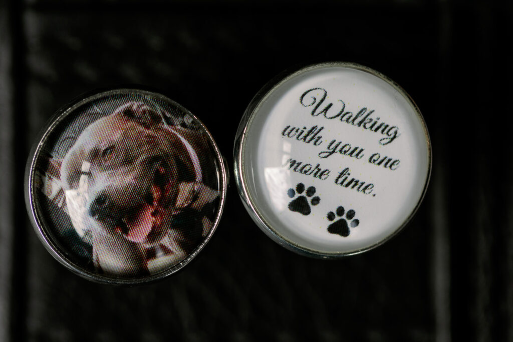 Katherine Marchand Photography Tips to Include Your Pet in your Wedding Button with Dog Picture