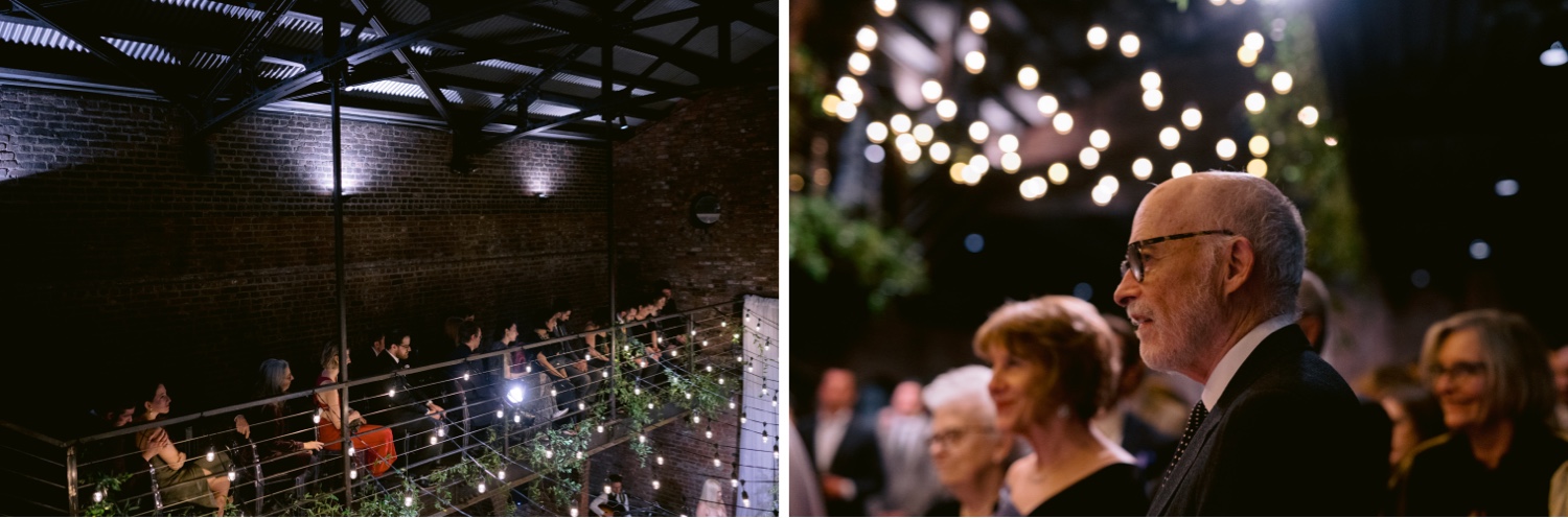 Wedding ceremony at The Foundry in Long Island City
