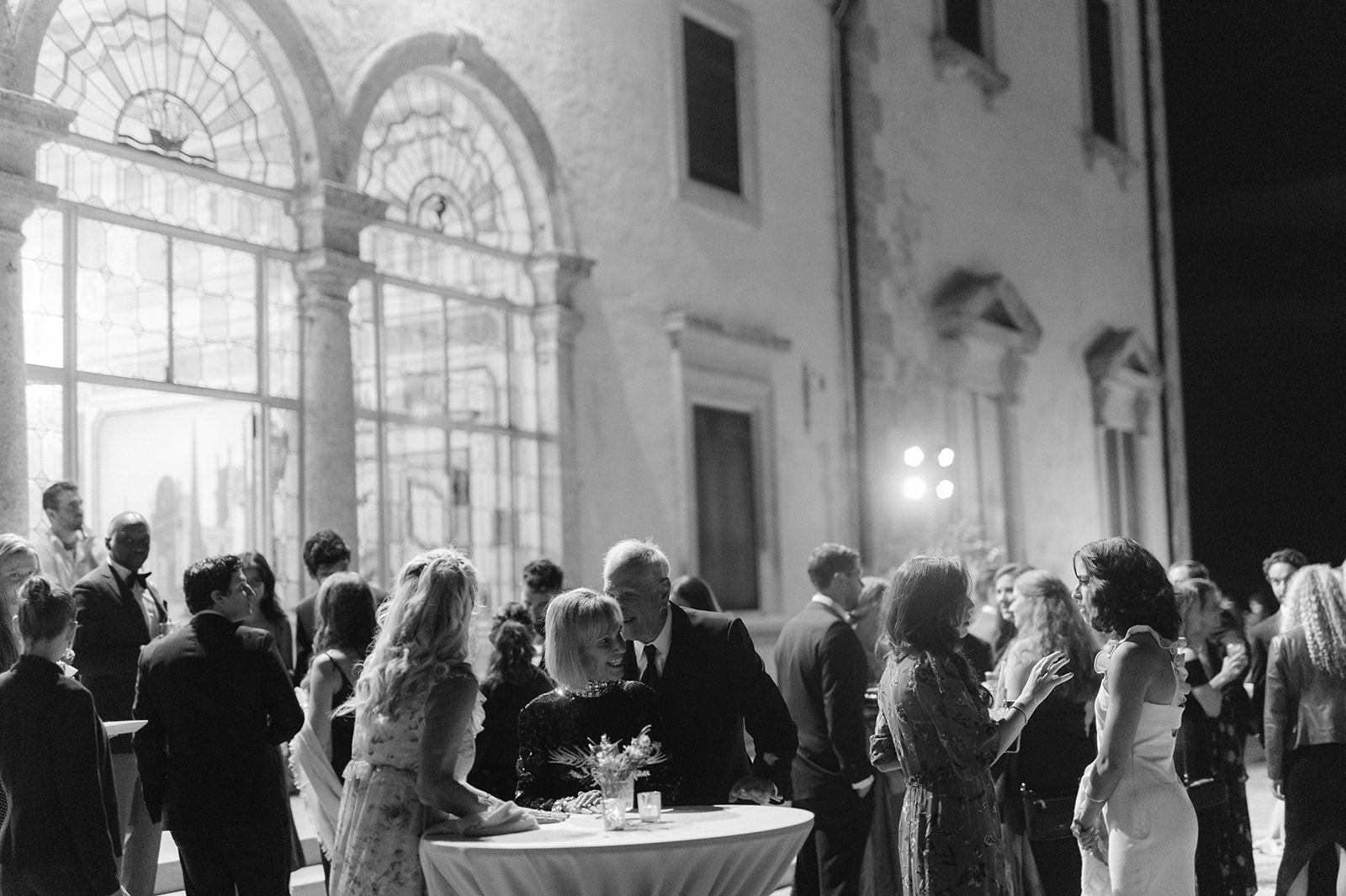 Vizcaya Museum and Gardens wedding cocktail hour.