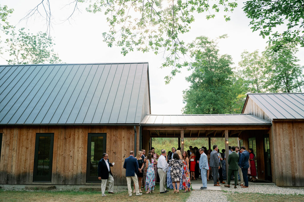 The Tall Barn at Troutbeck rehearsal dinner.