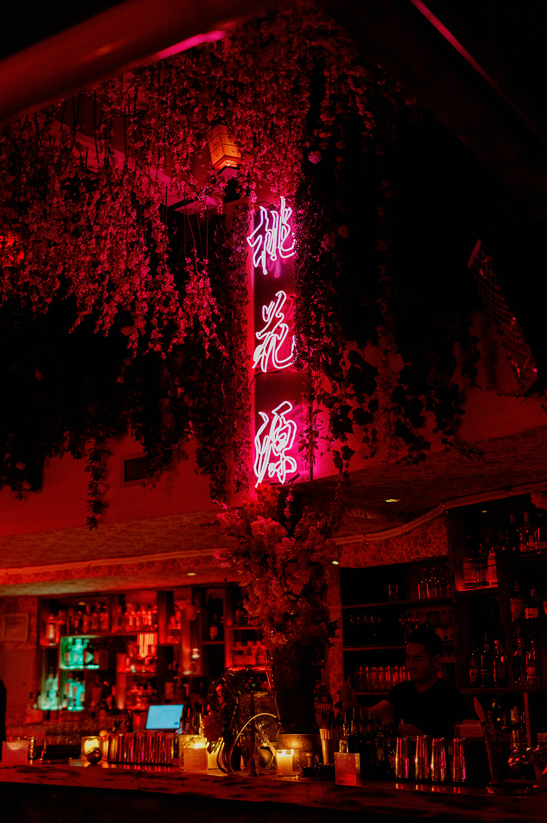 Peachy's bar in Chinatown, NYC.