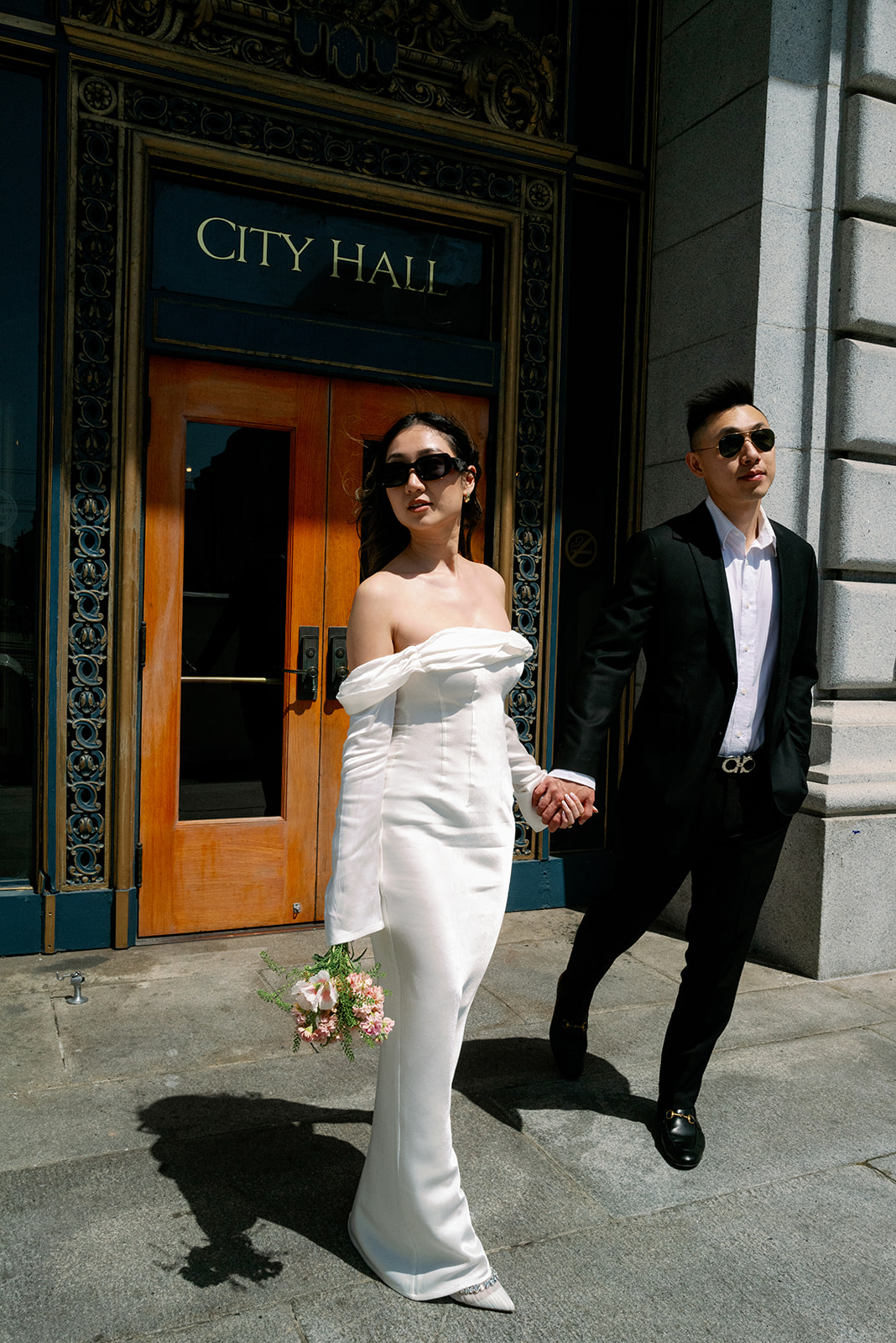 Editorial SF City Hall elopement. 