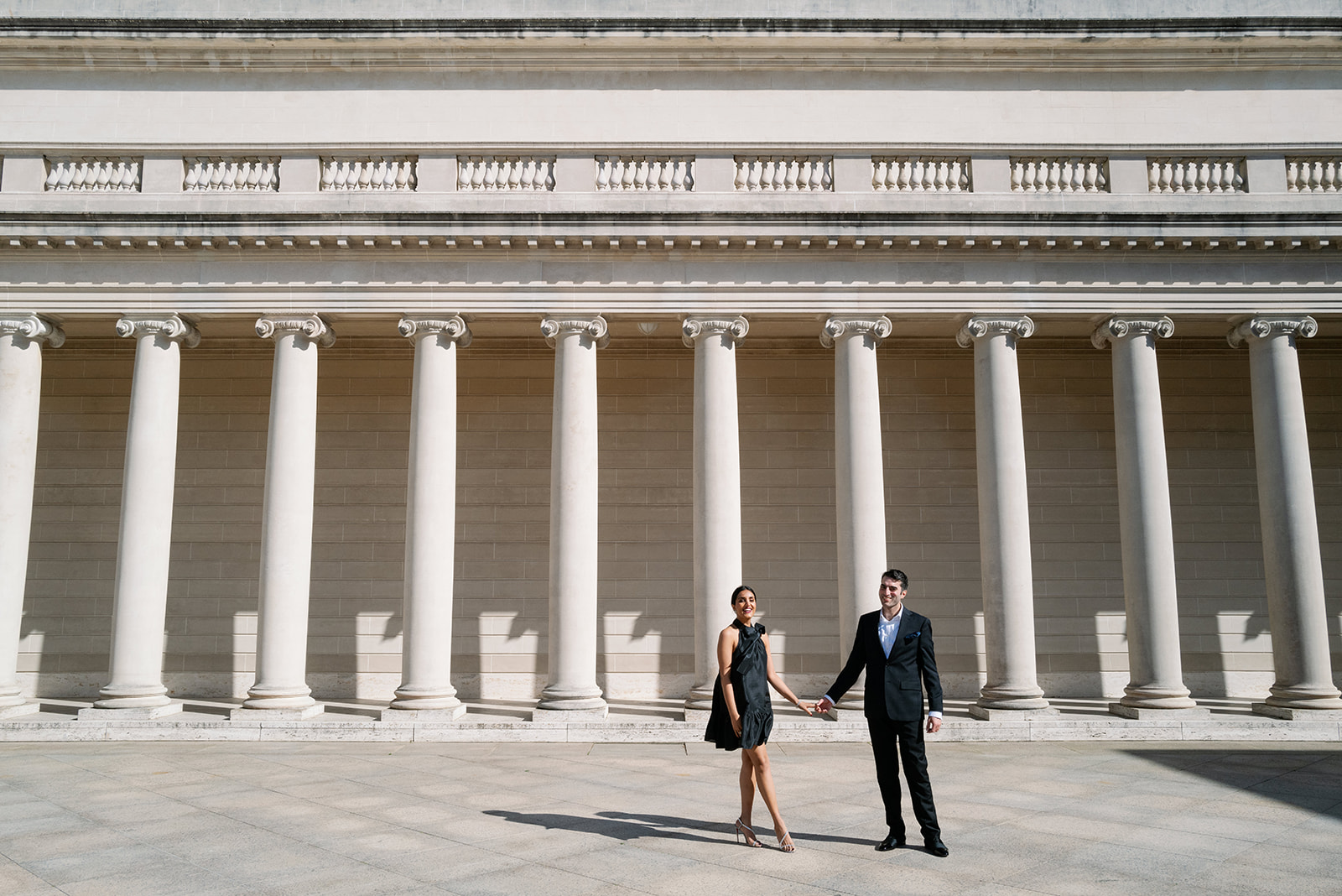 Legion of Honor editorial engagement photo location in San Francisco, Bay Area. 